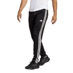 adidas Erkek Tr-Es Base 3Pt Eşofman Alti, Black/White, S