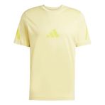 adidas Erkek Z.N.E. tişört, Toz Sarı, XS