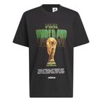 Adidas Erkekler FIFA Dünya Kupası 26™ Tur Grafik Tişört, Siyah, XL