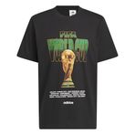 Adidas Erkekler FIFA Dünya Kupası 26™ Tur Grafik Tişört, Siyah, XXL