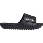 Adidas Erkekler İçin Sportswear JS3570 Adissage 360REC Siyah - Beyaz Suni Deri Konforlu Spor Ayakkabı
