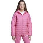 adidas Essentials Light Padded Çocuk Pembe Kapüşonlu Mont