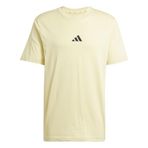 adidas Essentials Small Logo Single Erkek Tişört Sarı S