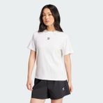 Adidas Essentials Wdie Rib Beyaz Kadın T-shirt