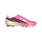 Adidas F50 HYPERFAST CLUB FG/MG Unisex Yetişkin Futbol Ayakkabısı (Sert zemin) SOLTUR/CBLACK/GOLDMT 43 1/3