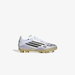 adidas F50 League Firm-Multi Ground Çocuk Beyaz Çim Saha Kramponu