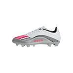 adidas F50 MESSI CLUB FG/MG Unisex Futbol Ayakkabısı (Sert Zemin), Beyaz, 41 1/3