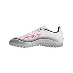 adidas F50 MESSI CLUB TF Unisex Futbol Ayakkabısı (Halı Saha), Beyaz, 44