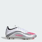 adidas F50 MESSI LEAGUE FG/MG J JP7454 Beyaz Krampon Unisex Çocuklar için Konforlu Tasarım