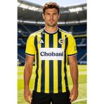 adidas Fenerbahçe 2026/2027 Avrupa Chobani İç Saha Erkek Futbol Forması Regular Fit Çubuklu KN2062