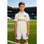 Adidas Fenerbahçe 2026/2027 Unisex Çocuk Deplasman Forması Sarı Futbol Forması KE4428