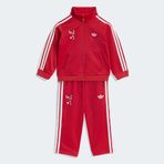 adidas Firebird Bebek Kırmızı Eşofman Takımı (KE3879)