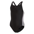 adidas Fit 1Pc 3S Çocuk Yüzücü Mayosu (Siyah / 110)
