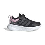 Adidas Fortarun 4.0 El C Siyah Kız Çocuk Spor Ayakkabı Siyah-Pembe