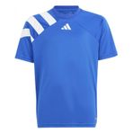 Adidas Fortore 23 Çocuk Mavi Yuvarlak Yaka Forma, 7-8 Yaş