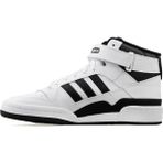 Adidas Forum Mid Leather Mens Sneaker White Hakiki Deri Erkek Günlük Spor Ayakkabı Beyaz