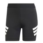 adidas Future Icons 3 Stripes Biker Kadın Tayt Siyah XXS