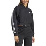Adidas Future Icons 3 Stripes Bomber Siyah Kadın Sweatshirt