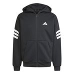 Adidas Future Icons 3 Stripes Siyah Erkek Sweatshirt