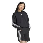 Adidas Future Icons 3-Stripes Siyah Kadın Eşofman Altı