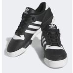 Adidas FZ6327 Rivalry Low Siyah Beyaz Erkek Spor Ayakkabı