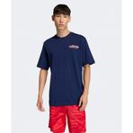 adidas GFX T Erkek Lacivert Tişört - KE0159-001