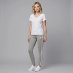 Adidas GN4506 Leggings Adicolor Classics 3-Stripes Gri Kadın Tayt