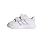 adidas Grand Court 3.0 Bubble Bebek Sneaker, 24, 01-JS4906-5, Beyaz, Üniseks bebek