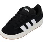 Adidas GRAND COURT ALPHA 00s Erkek Spor Ayakkabı Düşük Bilekli (Futbol Dışı) CBLACK/FTWWHT/GUM10 43 1/3