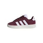 adidas Grand Court Alpha ayakkabı, üst malzeme deri, şarap kırmızısı, Kestane Bulut Beyaz Kestane, 45 1/3 EU