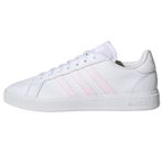 Adidas Grand Court Base 2.0 Ftwwht Alpmnk Ftwwht Kadın Spor Ayakkabısı