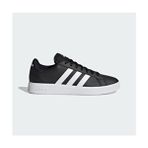adidas Grand Court Base 2.0 Siyah Kadın Sneaker Tekstil Malzeme Düz Taban