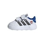 adidas Grand Court Spider Man CF I Çocuk Günlük Spor Ayakkabı Beyaz 24