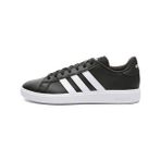 adidas GW9251-K Grand Court Base 2.0 Kadın Spor Ayakkabı Siyah Tekstil Malzeme ile Esnek Tasarım
