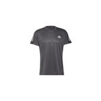 Adidas H34487 Own The Run Tee Gri Koşu Erkek T-shirt
