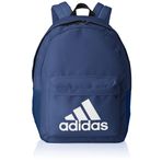 Adidas H34835 Classic Badge Of Sport 3 Stripes Mavi Unısex Sırt Çantası