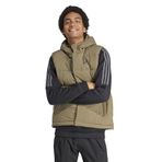 adidas Helionic Hooded Down Erkek Yelek Kahverengi 2XL