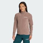 Adidas Hiking JM3112 Multi Essentials Full-Zip Fleece Kadın Sweatshirt
