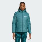 Adidas Hiking JN0798 Terrex Multi Synthetic Insulated Kapüşonlu Kadın Mont