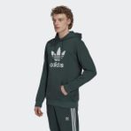 Adidas HK7270 Trefoıl Yeşil Erkek Sweatshirt