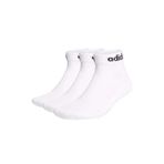 adidas HT3457 C LIN ANKLE 3P Erkek Çorap Beyaz