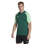 Adidas HU1297 Yeşil Erkek Futbol Maç Forması