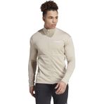 Adidas IB1217 Bej Erkek Dik Yaka Regular Fit Polar Sweatshırt