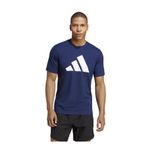 Adidas IB8275 Lacivert TR-ES FR Logo T Antrenman Erkek T-shirt