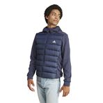 Adidas IK3224 ESS DWN HYB J Mavi Erkek Outdoor Ceketi