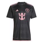 adidas Inter Miami CF Erkek Takım Deplasman Forması, Siyah, L