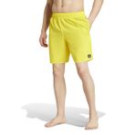 Adidas IR6218 Solid CLX Classic-Length Sarı Erkek Şort Mayo