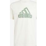 Adidas IS2873 M Growth Bost Ekru Erkek T-shirt