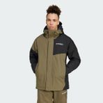 Adidas IT3206 Yeşil Terrex MT 2L INSUL JKT Erkek Outdoor Mont