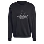 Adidas IW3542-001 Siyah Brand Love French Terry Sweatshirt Erkek Sweatshirt